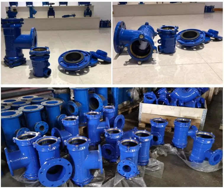 En 12842 ISO 2531 En 545 En598 PE Pipes Ductile Iron Compact Fittings for Water Sewerage Pipeline Projects