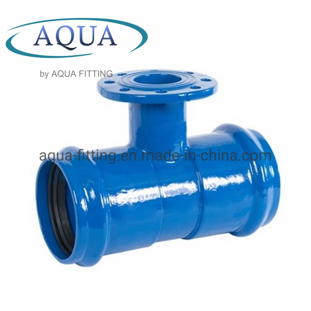 ISO2531 En545 Ductile Iron Pipe Fitting Flanged Socket