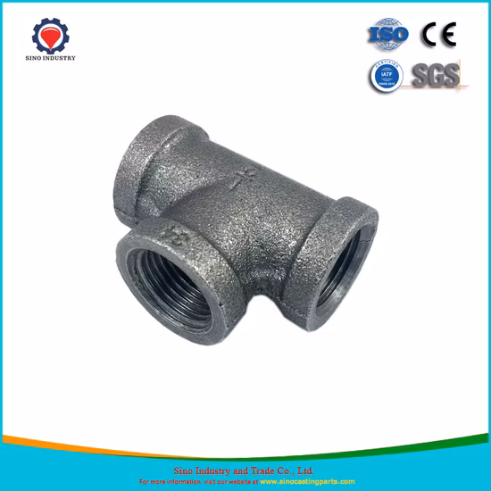 中国のねずみ鋳鉄およびダクタイル鋳鉄鋳造所における鉄鋳物用の高品質管継手
