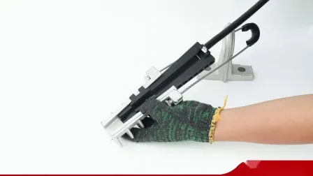 デッドエンド用ニュートラルギアカテナリー拡張ウェッジクランプ