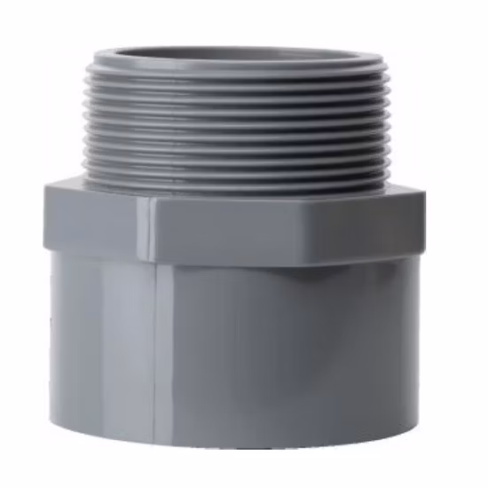 Sch40 Sch80 ASTM プラスチック カップリング エルボ パイプ継手 PVC、UPVC、CPVC 製、ソケットとネジ付き