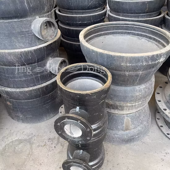 ISO2531 En545 Di-PVC ダクタイル鋳鉄プッシュ結合管継手 PVC パイプ用